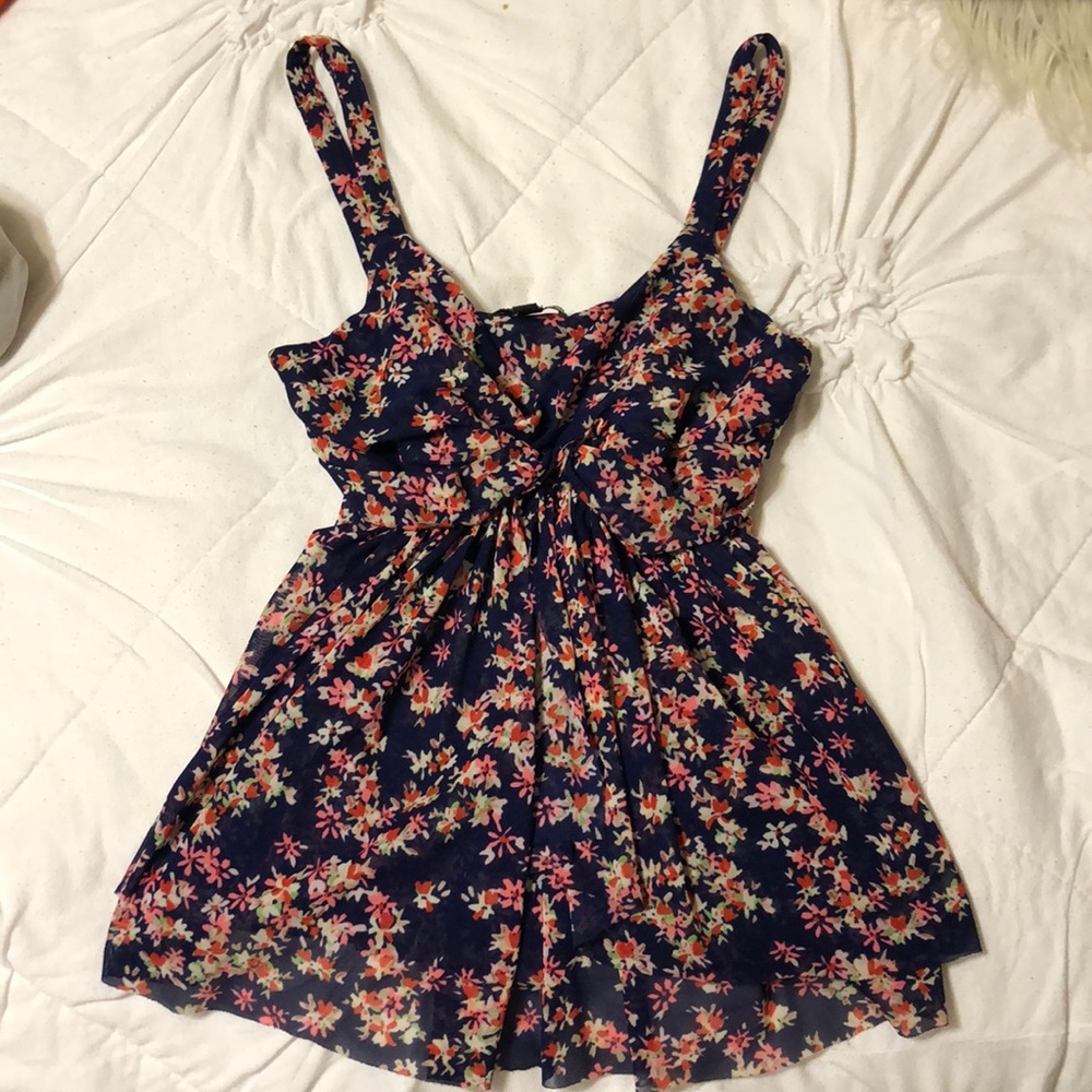 Floral tank top